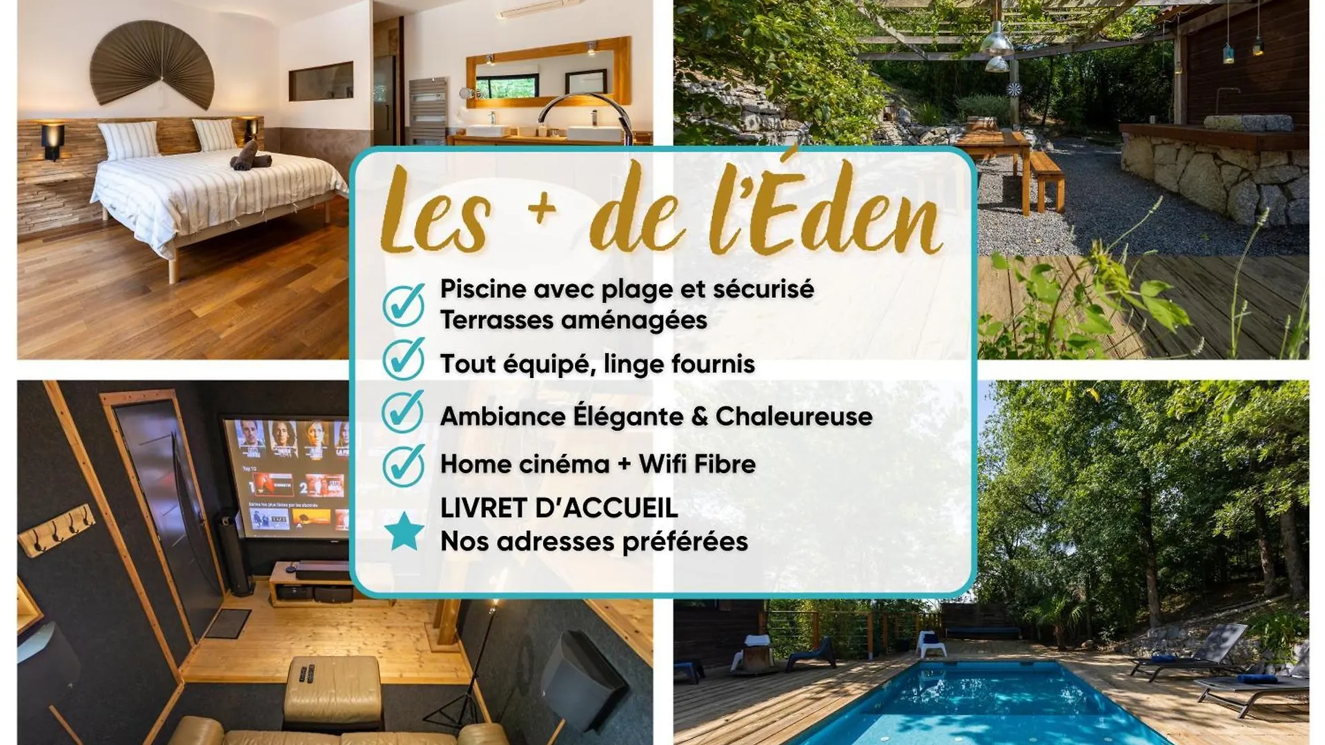 L'Eden - Maison D'Architecte, Climatisee, Piscine, Home Cinema كاسْتْرْ فرنسا